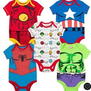 Marvel Avengers Baby Size Chart